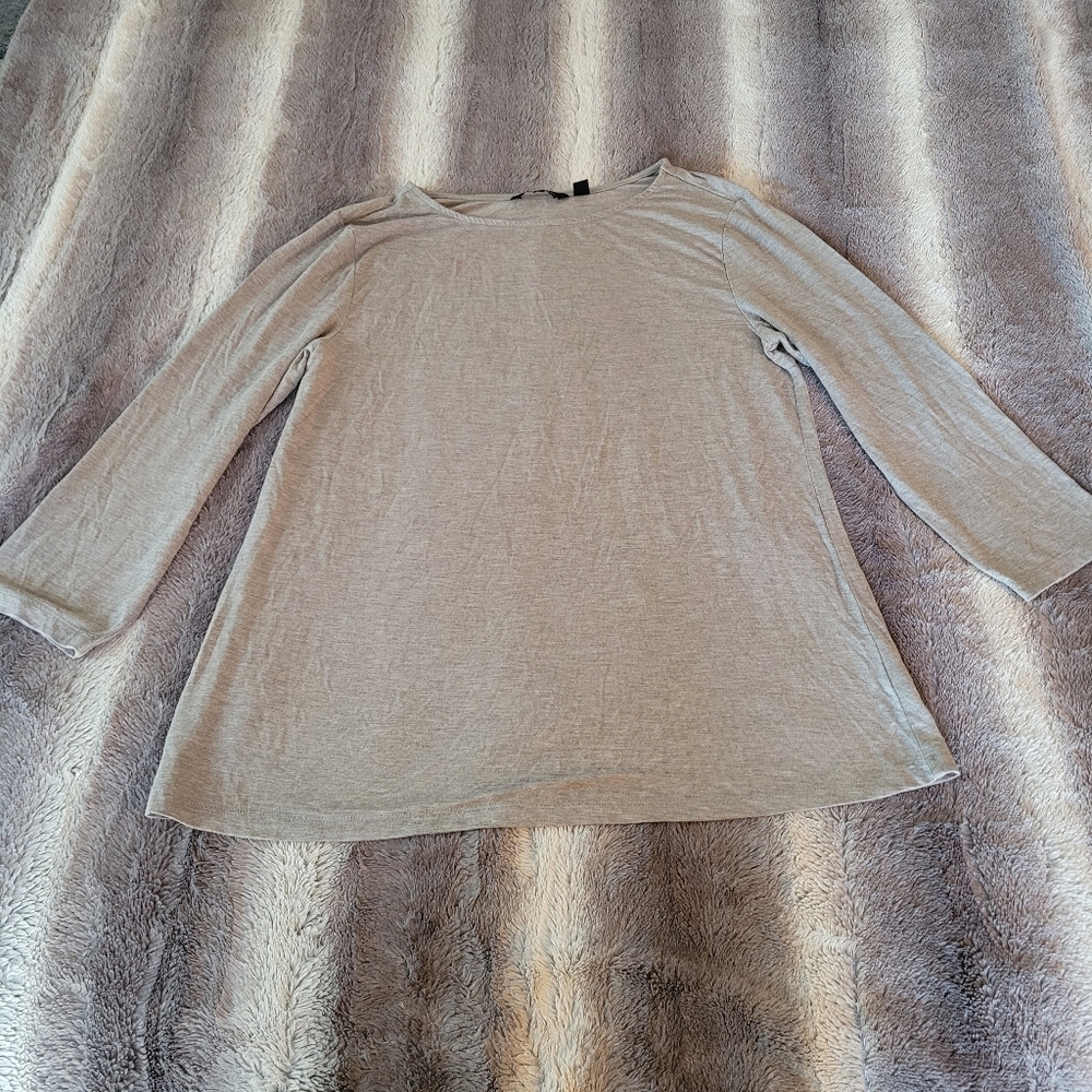 H by Halston 3/4 sleeve shirt size L